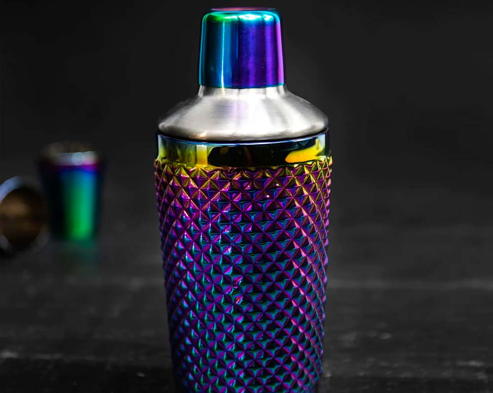 Rainbow Studded Cocktail Shaker
