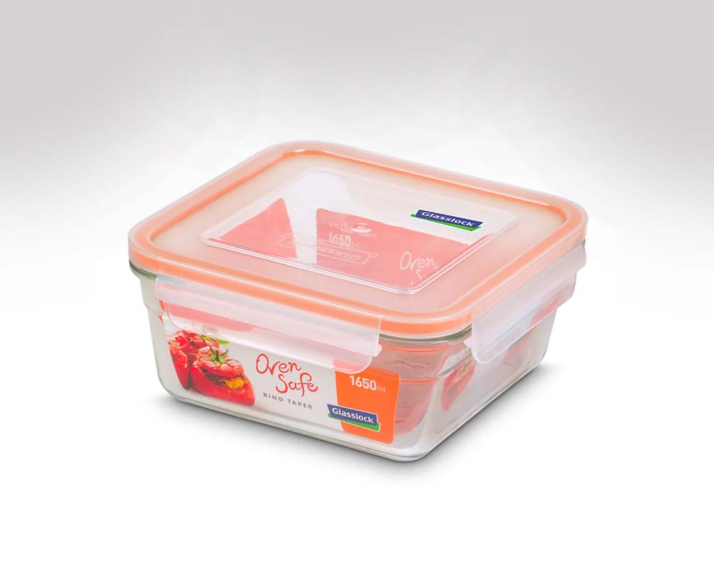 Glasslock Ring Taper type Square Container in Kochi