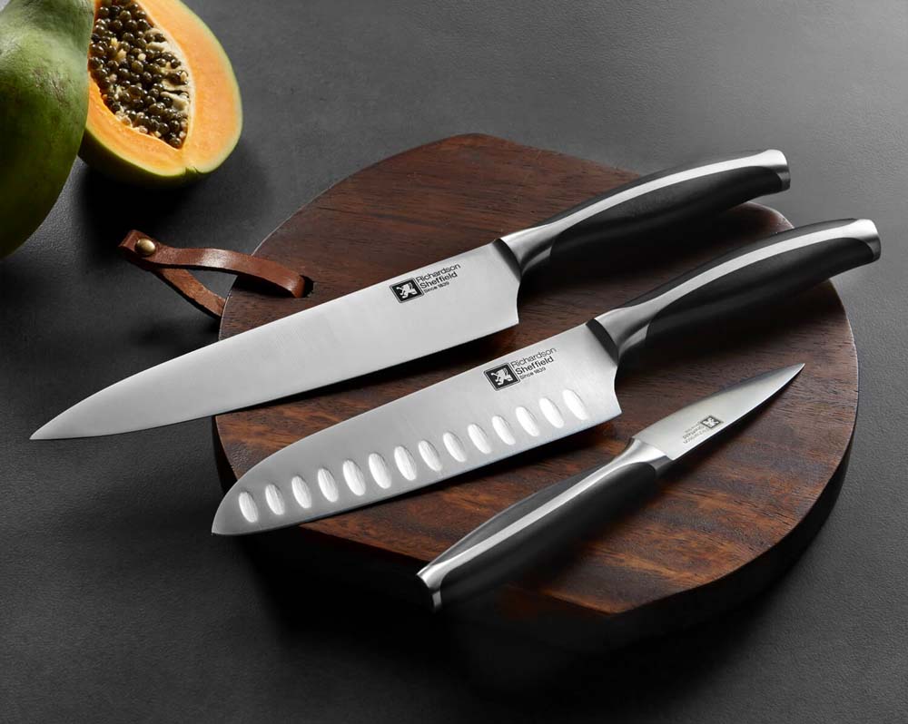 3pc Kyu Chefs Knife Set