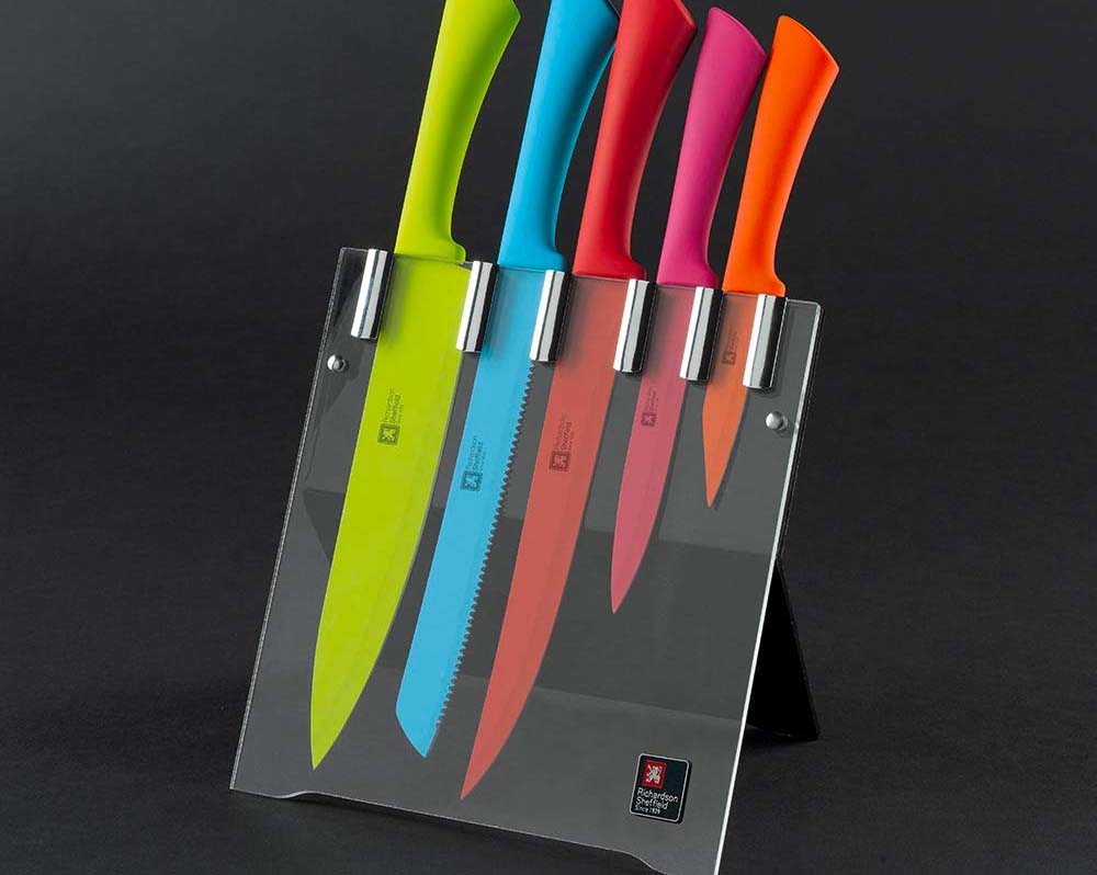 Love Colour Kitchen Knife Set 5pc